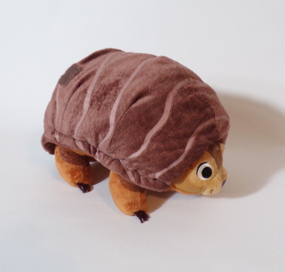 RAYA and the Last Dragon Fold 'n Roll TUK TUK DISNEY Plush 11" Clean Authentic